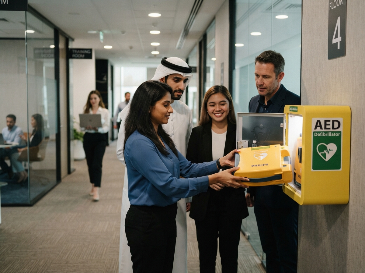 AED Signage Requirements: What the Law Says