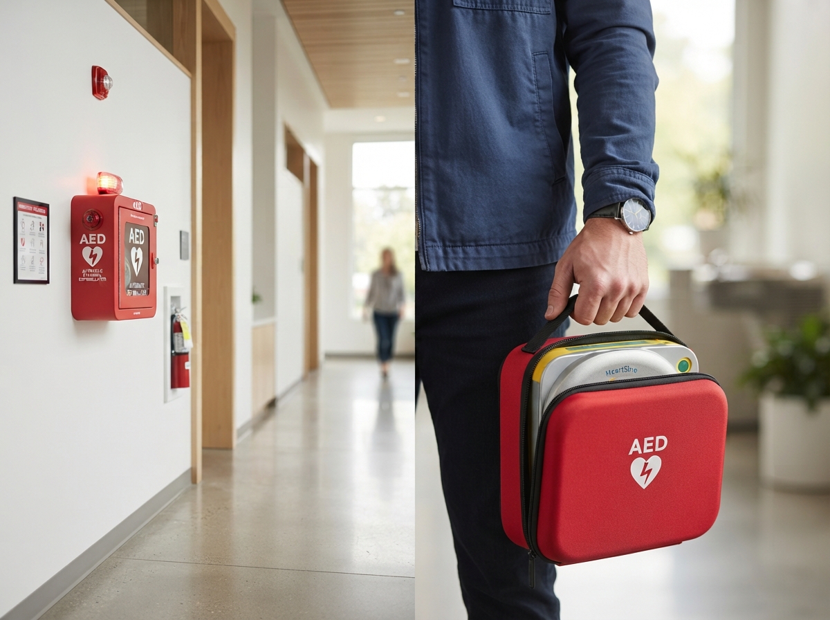 Which AED Suits a Currency Exchange or Gold Souk Shop