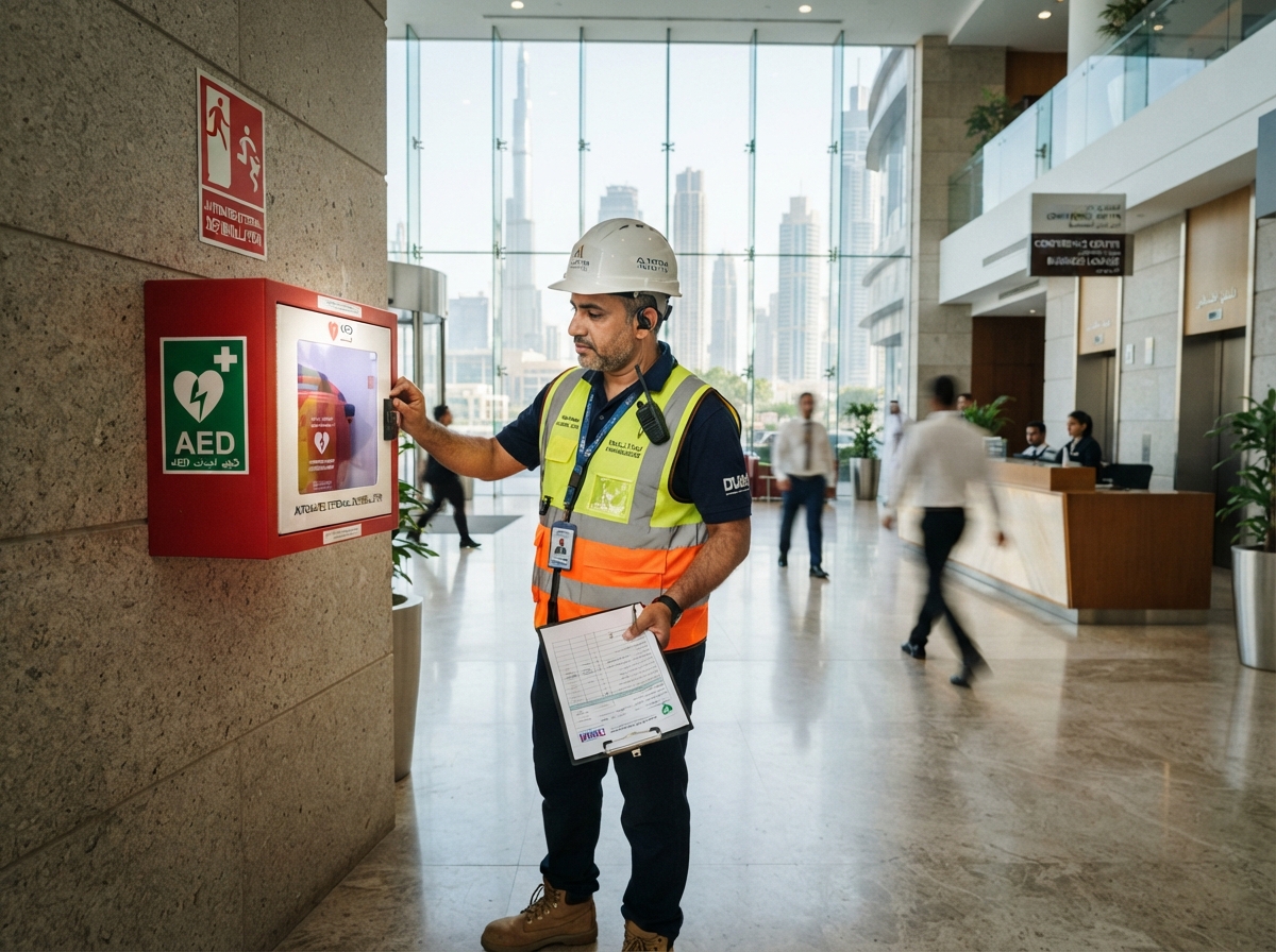 AED Compliance UAE: What Regulations Say About Workplace Defibrillators
